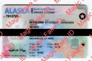 New Alaska Driver License 2025 PolyCard - Magic Fake IDs | Alaska fake id