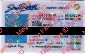 South Dakota Driver License PolyCard - Magic Fake IDs | Scannable Fake IDS | South Dakota fake id