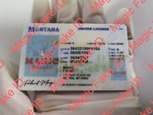 Montana Driver License - Magic Fake IDs | Scannable Fake IDS
