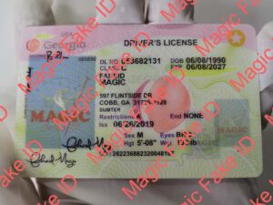 Georgia Driver License - Magic Fake IDs | Scannable Fake IDS
