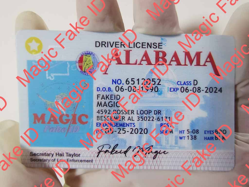 Alabama Driver License - Magic Fake IDs | Scannable Fake IDS