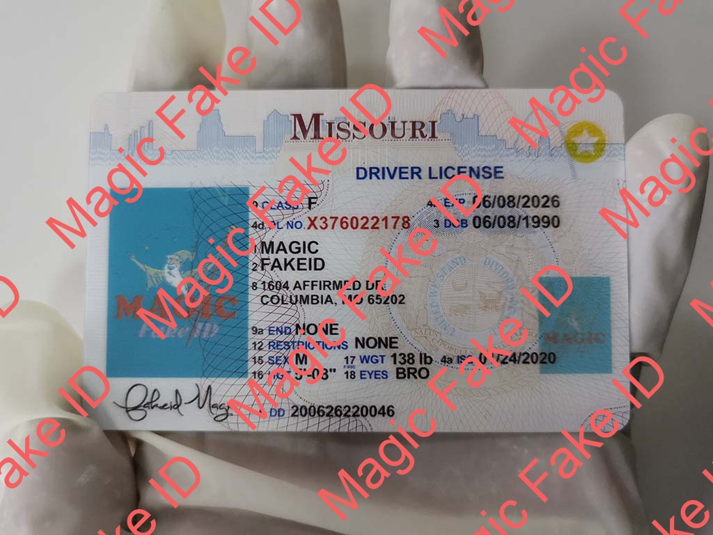 Missouri Driver License - Magic Fake IDs | Scannable Fake IDS