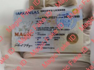New Arkansas Driver License - Magic Fake IDs | Scannable Fake IDS