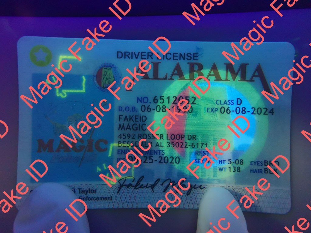 Alabama Driver License - Image 2