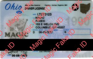 New Ohio Driver License Polycarbonate - Magic Fake IDs