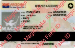Arizona Driver License 2023 Polycarbonate - Magic Fake IDs